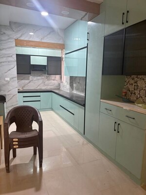 Kitchen in 2 BHK Apartment at Hawelia Valencia Homes, Sector 1 Greater Noida – for Rent