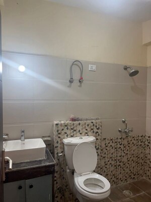 Bathroom in 2 BHK Apartment at Hawelia Valencia Homes, Sector 1 Greater Noida – for Rent