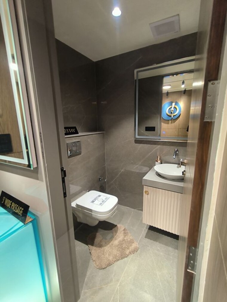 Washroom, courtyard-bellagio 4 Bedroom 2220 Sq.Ft. Apartment In Bhayli Vadodara 10441962