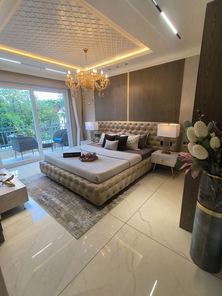 Bedroom, courtyard-bellagio 4 Bedroom 2220 Sq.Ft. Apartment In Bhayli Vadodara 10441962