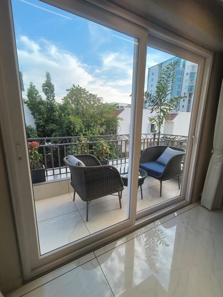 Balcony, courtyard-bellagio 4 Bedroom 2220 Sq.Ft. Apartment In Bhayli Vadodara 10441962