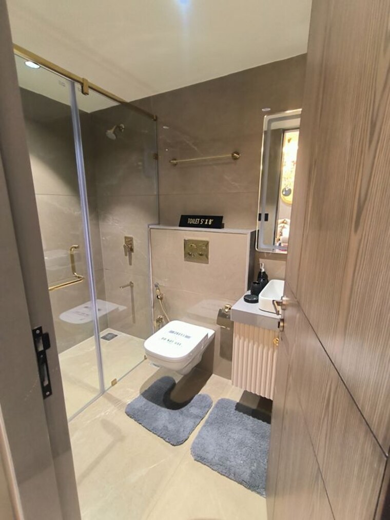 Washroom, courtyard-bellagio 4 Bedroom 2220 Sq.Ft. Apartment In Bhayli Vadodara 10441962