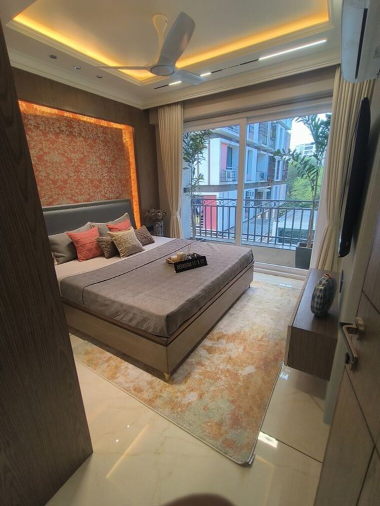 Bedroom, courtyard-bellagio 4 Bedroom 2220 Sq.Ft. Apartment In Bhayli Vadodara 10441962
