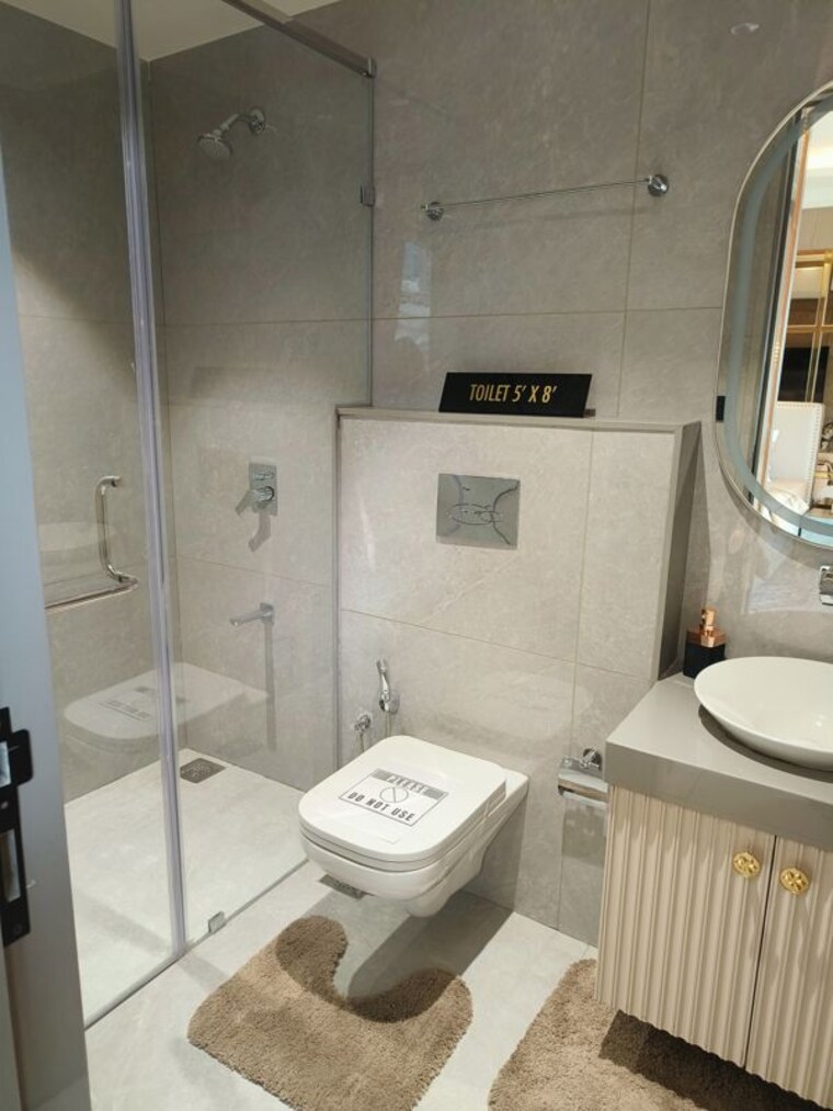 Washroom, courtyard-bellagio 4 Bedroom 2220 Sq.Ft. Apartment In Bhayli Vadodara 10441962