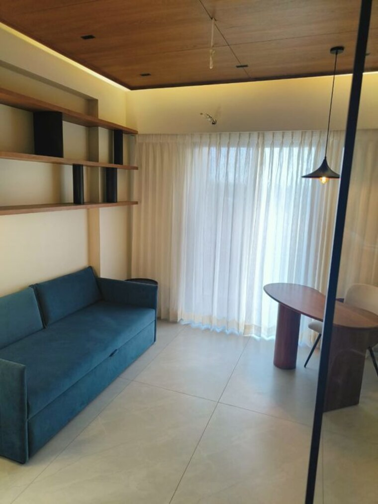 Living Room, kasper-genesis 4 Bedroom 1491 Sq.Ft. Apartment In Bhayli Vadodara 10442025