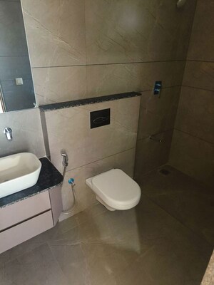 Washroom in 4 BHK Apartment at kasper Genesis, Bhayli – for Sale