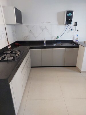 Kitchen in 3 BHK Apartment at Kumar Princetown Royal, Undri – for Rent