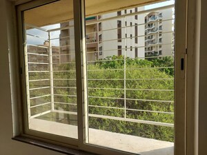 Balcony in 3 BHK Apartment at Kumar Princetown Royal, Undri – for Rent
