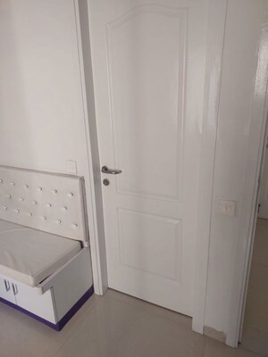 Bathroom in 3 BHK Apartment at Kumar Princetown Royal, Undri – for Rent
