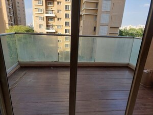 Balcony in 3 BHK Apartment at Kumar Princetown Royal, Undri – for Rent