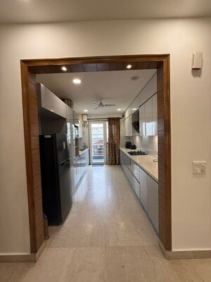 Building Lobby in 3 BHK Apartment at Saket – for Rent