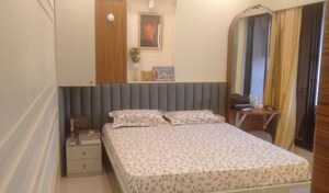 Bedroom in 2 BHK Apartment at Siddhachal Apartment 8, Vasant Vihar – for Rent
