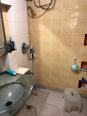 Bathroom in 2 BHK Apartment at Bandra West – for Rent
