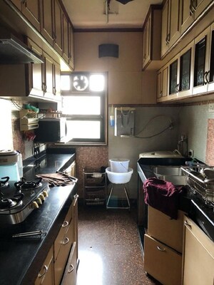 Kitchen in 2 BHK Apartment at Bandra West – for Rent