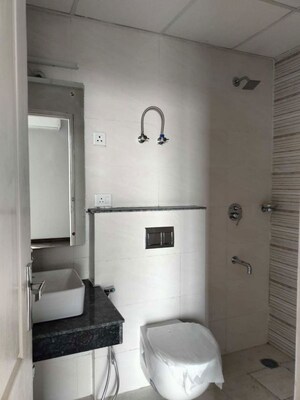 Bathroom in 2 BHK Apartment at Supertech Hues, Sector 68 – for Rent