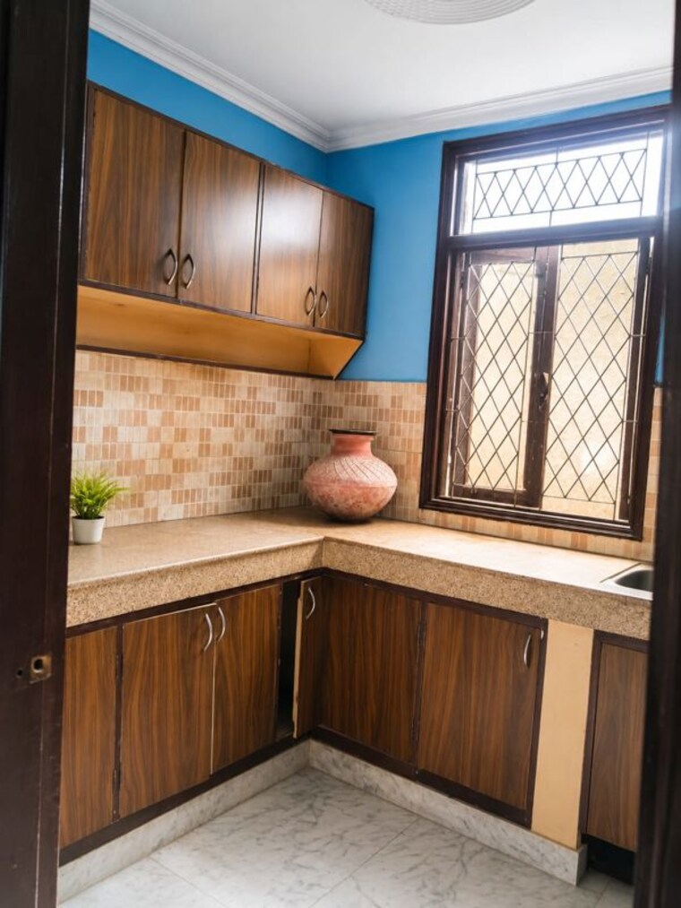 Bedroom, mehrauli 1 RK 400 Sq.Ft. Builder Floor In Mehrauli Delhi 10442196