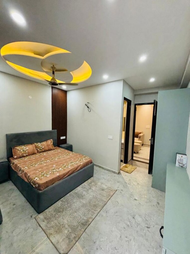 Bedroom, malwa-escon-primera 3 Bedroom 1750 Sq.Ft. Apartment In International Airport Road Zirakpur 10442212