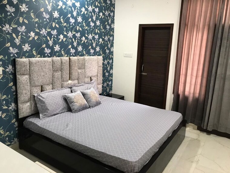 Bedroom, malwa-escon-primera 3 Bedroom 1700 Sq.Ft. Apartment In International Airport Road Zirakpur 10442242
