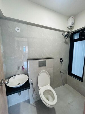Bathroom in 2 BHK Apartment at Our Home CHS, Andheri West – for Rent