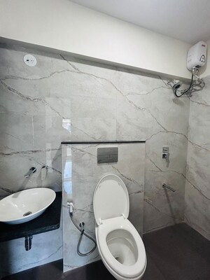Bathroom in 2 BHK Apartment at Our Home CHS, Andheri West – for Rent