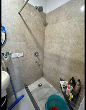Bathroom in 2 BHK Apartment at Juhu – for Rent
