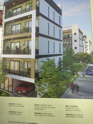  Builder Floor – Exterior View View at NS Avani Signature Floors, Sohna Sector 2 - for Sale