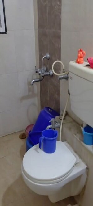 Bathroom in 1 BHK Apartment at Dadar West – for Rent