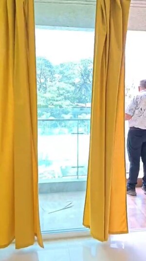 Balcony in 2 BHK Apartment at Tridhaatu Morya, Chembur – for Rent