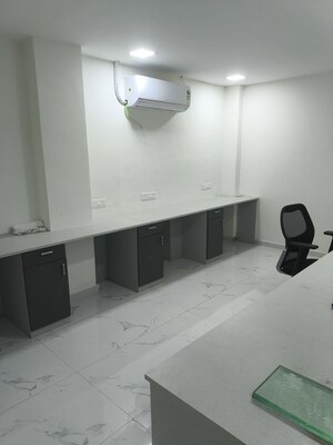 Bathroom in  Office Space at Prabhadevi – for Rent