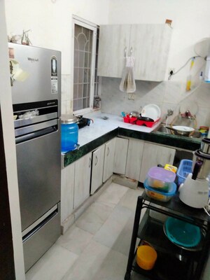 Kitchen in 2 BHK Builder Floor at Raj Nagar Extension – for Rent
