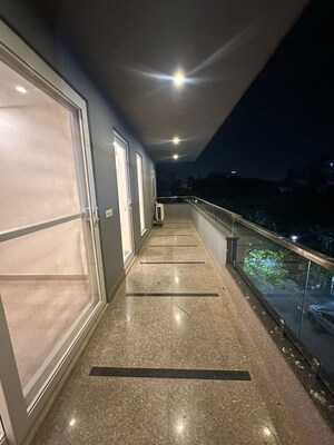 Balcony in 3 BHK Builder Floor at Sector 25 – for Rent