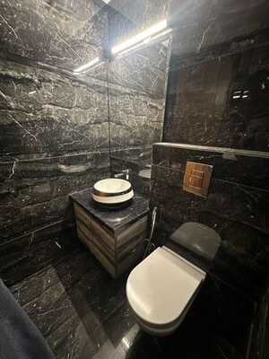 Bathroom in 3 BHK Builder Floor at Sector 25 – for Rent