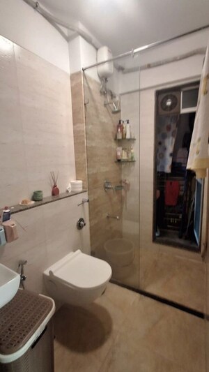 Bathroom in 2 BHK Apartment at Srishti Harmony 3 Phase 1, Andheri East – for Rent