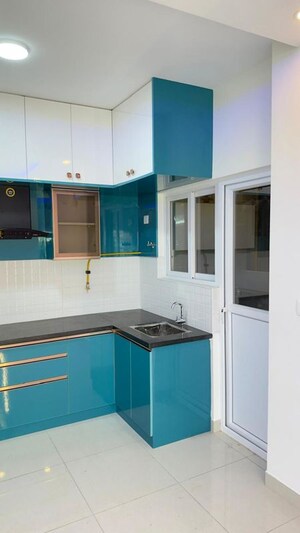 Kitchen in 2 BHK Apartment at Adarsh Greens, Kogilu – for Rent