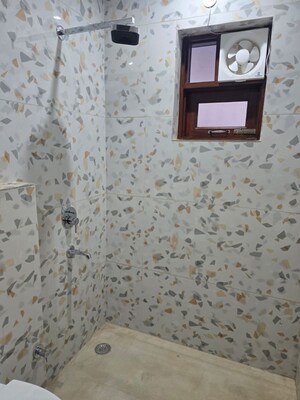 Bathroom in 3 BHK Builder Floor at Green Fields Colony – for Rent