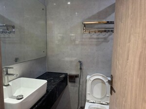 Bathroom in  Pg at Dlf Cyber City – for Rent