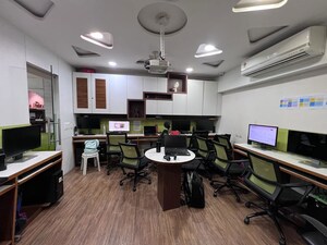 Team Area in  Office Space at Shilp Aaron, Bodakdev – for Rent