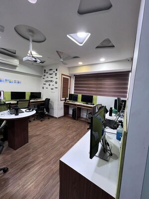 Team Area in  Office Space at Shilp Aaron, Bodakdev – for Rent