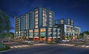  Office Space – Exterior View View at Shilp Aaron, Bodakdev - for Rent