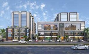 Office Space – Exterior View View at Shilp Aaron, Bodakdev - for Rent
