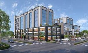  Office Space – Exterior View View at Shilp Aaron, Bodakdev - for Rent