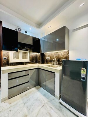 Kitchen in 1 BHK Builder Floor at Saket – for Rent