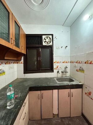Kitchen in 2 BHK Builder Floor at Saket – for Rent