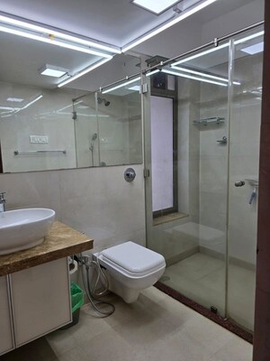 Washroom in 2 BHK Apartment at Navin Nagar – for Rent