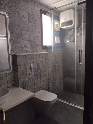 Bathroom in 4 BHK Builder Floor at Greater Kailash ii – for Rent
