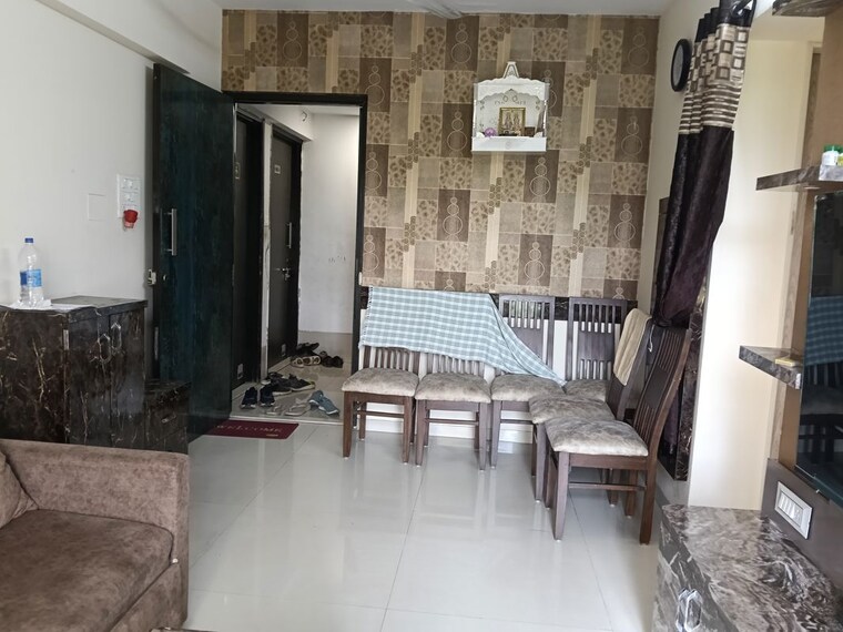 Living Room, strawberry-onyx 2 Bedroom 720 Sq.Ft. Apartment In Mira Road Thane 10442464