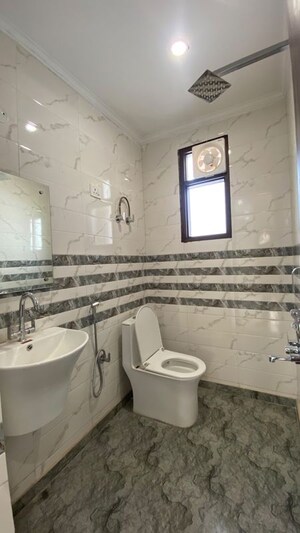 Bathroom in 2 BHK Builder Floor at Saket – for Rent