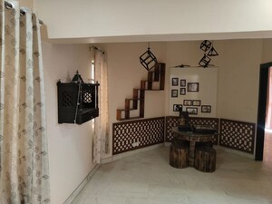 Living Room in 3 BHK Builder Floor at Malibu Town – for Rent