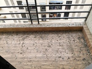 Balcony in 1 BHK Apartment at Shree Ostwal Horizon, Mira Road – for Sale
