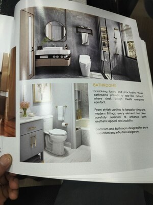 Bathroom in  Builder Floor at Emaar Urban Oasis, Sector 62 – for Sale